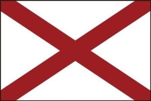 Alabama Flag Vector Art