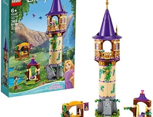 LEGO Disney Princess Rapunzel’s Tower 43187 Building Toy Set for Kids, Girls, and Boys Ages 6+ (369 Pieces)