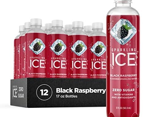 Sparkling ICE, Black Raspberry Sparkling Water, Zero Sugar Flavored W…