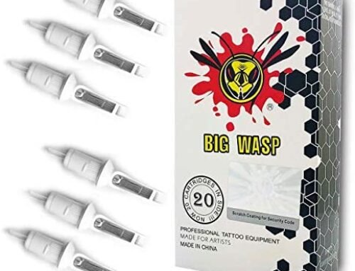 BIGWASP Professional Disposable Tattoo Needle Cartridge 13 Curved Mag…
