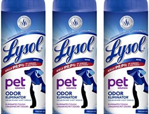 Lysol Pet Odor Eliminator Spray, Sanitizing and Disinfecting Spray fo…