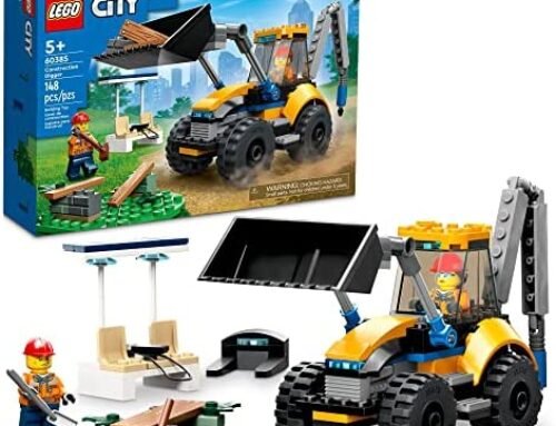 LEGO City Construction Digger 60385 Building Toy Set for Kids, Boys, and Girls Ages 5+ (148 Pieces)