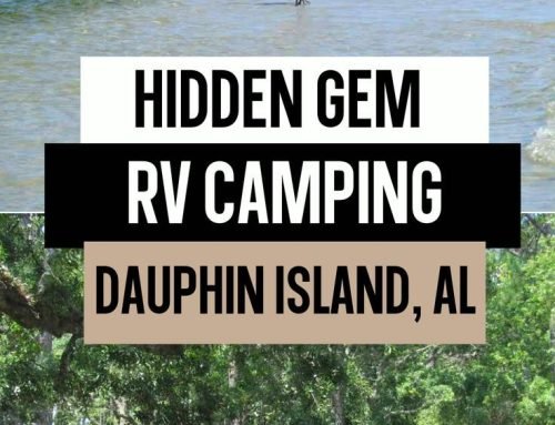 Camp on Dauphin Island in Alabama!