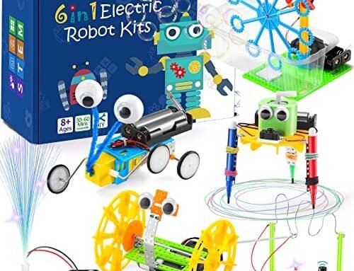 STEM Robotics Kit, 6 Set Electronic Science Experiments Projects for