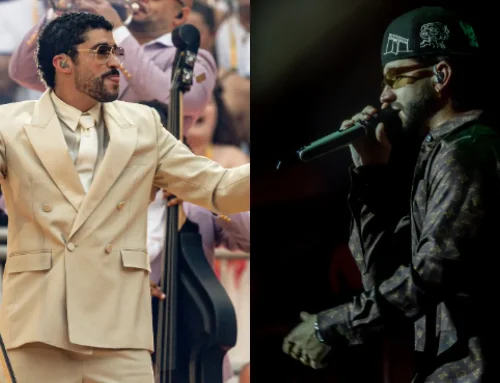 Bad Bunny lleva a Mora como invitado a su octavo concierto en Madrid con su 'Debi tirar más fotos World Tour'
