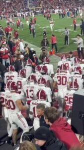 461K views · 7.2K reactions | Bray Hubbard breaks down the huddle for Alabama. | Davis Baker Sports | Facebook