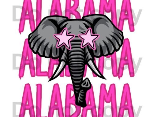Alabama Roll Tide  Download Clipart PNG Sublimation Transfer