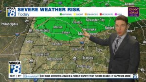 A few severe storms possible Tuesday, fall air arrives late this week…