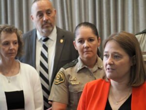 AG Brenna Bird, with FBI Director Kash Patel, speaks on collaboration…