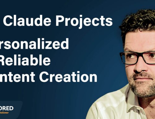 Using Claude Projects to Develop Quality Content