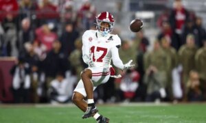 Alabama second-year wide receiver looked like a different guy this sp…