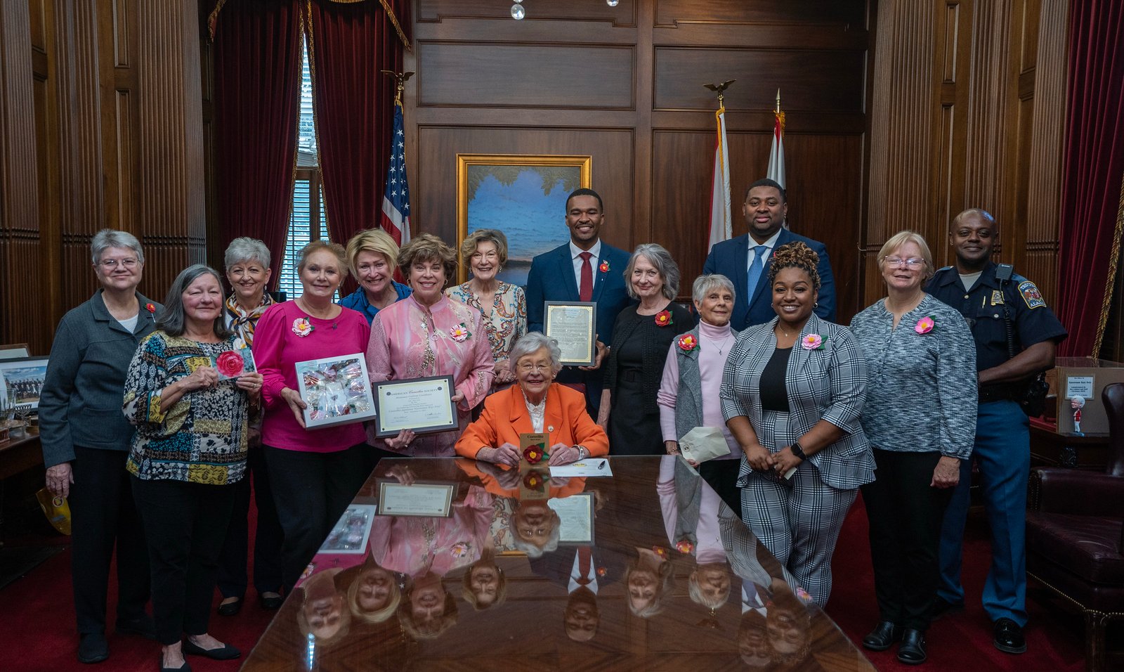 Camellia Named for Governor Ivey on Alabama “Camellia Day” -