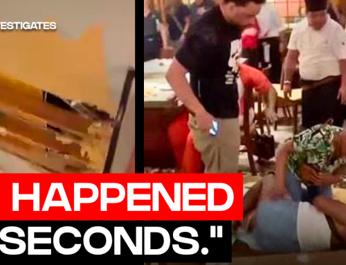 Ceiling Collapses On Woman At Hibachi Restaurant (WATCH)