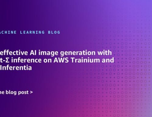 Cost-effective AI image generation with PixArt-Σ inference on AWS Tra…