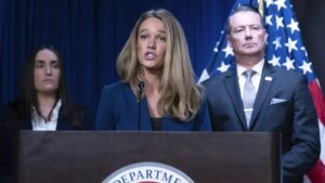 DHS spokesperson Tricia McLaughlin exiting Trump administration