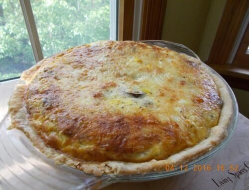 An Easy Quiche Recipe For Entertaining or Everyday