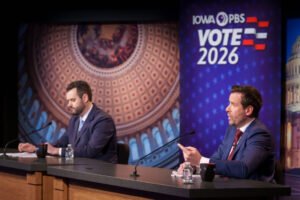 Democratic U.S. Senate candidates debate immigration votes, outside m…