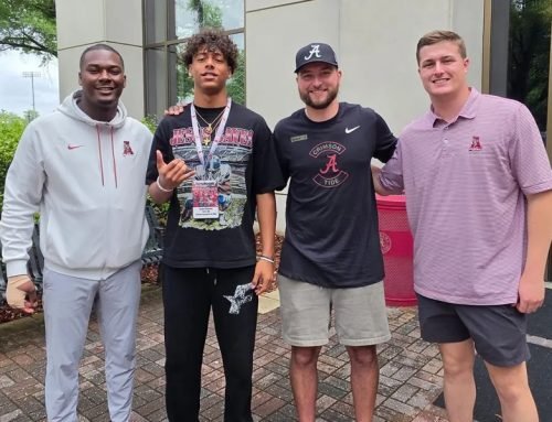 Elite 4-Star WR locks in game day visit with Alabama football