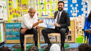 Former President Barack Obama Obama meets Mayor Zohran Mamdani in New…