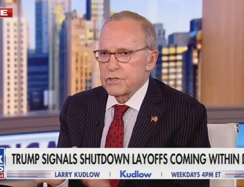 Fox Business host Larry Kudlow urges Trump to seize on the shutdown t…
