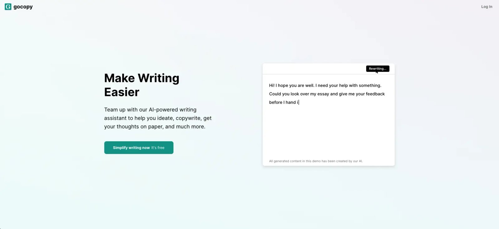 GoCopy AI Writer Review (2023): Read Before Signing Up