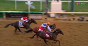Golden Tempo wins the Kentucky Derby