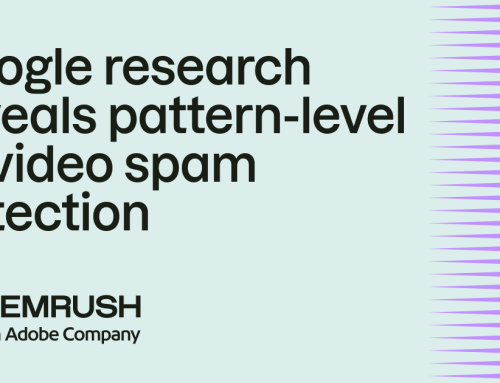 Google research reveals pattern-level AI video spam detection
