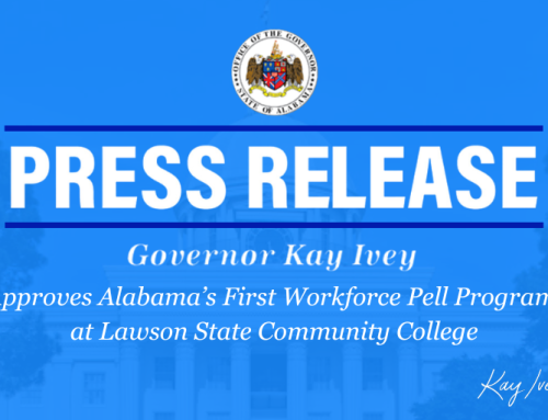 Governor Ivey Approves Alabama’s First Workforce Pell Program at Laws…