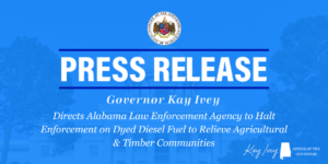 Governor Ivey Directs Alabama Law Enforcement Agency to Halt Enforcem…
