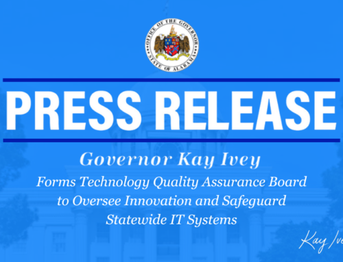 Governor Ivey Forms Technology Quality Assurance Board to Oversee Inn…