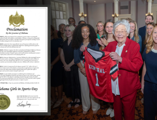 Governor Ivey Proclaims Alabama Girls in Sports Day –