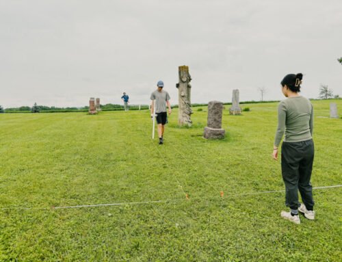 Luther College research team surveys Iowa cemeteries for possible unm…