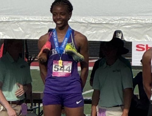 Merrillville’s Jordyn Fort wins state despite ankle injury