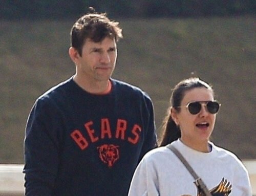 Mila Kunis & Ashton Kutcher Meet Up with Friend for Hike in L.A.