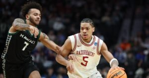 NCAA Hawaii Arkansas Basketball