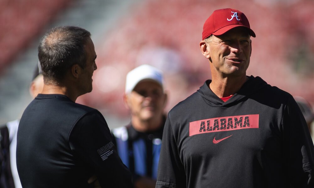 Alabama staff member drops hint ahead of possible big recruiting surg...