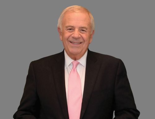 Pennella exits the stage as Grand’s executive director