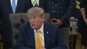 President Donald Trump reacts to Lindsay Clancy mistrial, calls case …