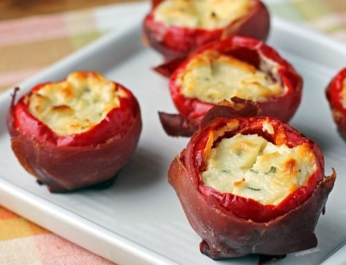 Prosciutto Wrapped Stuffed Cherry Peppers