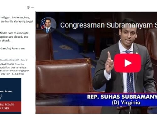 Reps. Suhas Subramanyam (D-VA10), Don Beyer (D-VA08) Slam Trump Admin…