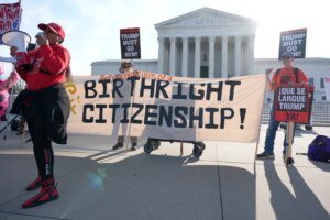 Supreme Court seems poised to reject Trump's birthright citizens…