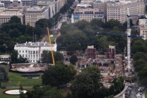 Supreme Court's chief justice allows work on Trump’s $400M White…
