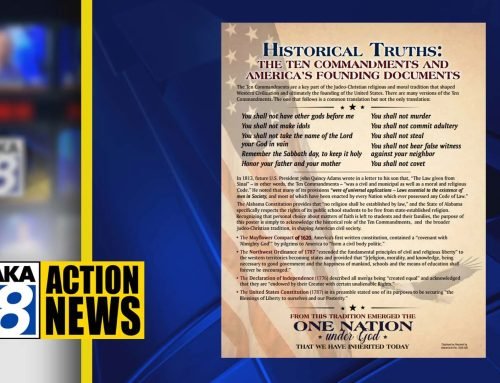 Ten Commandments display approved for Alabama public schools – WAKA 8