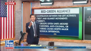 The MAGA media fixation on the “red-green alliance” is an attempt to …