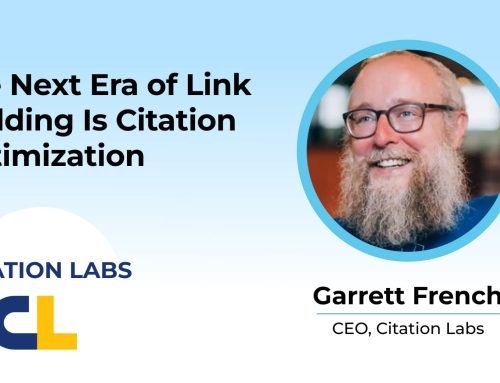 The next era of link building is citation optimization