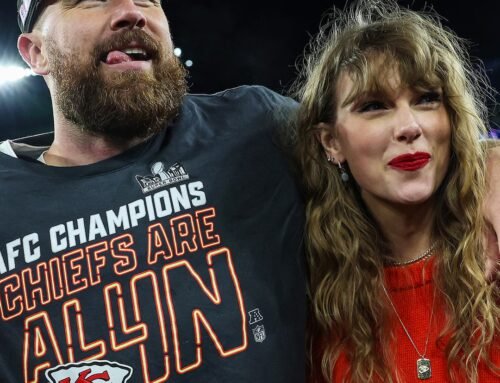 Travis Kelce References Taylor Swift “Wood” Song in Valentine’s Day P…