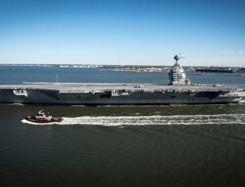 Trump To Order Redesign of Aircraft Carriers Because They Don’t Look …