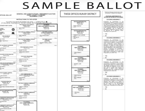 Turner to run write-in campaign in Perry Co. Commission race – WAKA 8