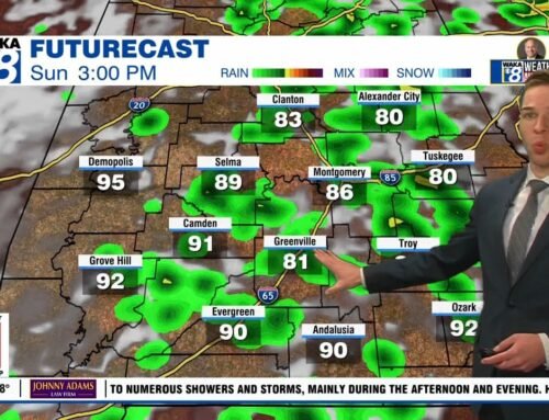 Typical late-July weather with scattered storms this weekend – WAKA 8