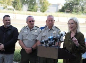U.S. Rep. Ashley Hinson pledges support for border patrol, law enforc…